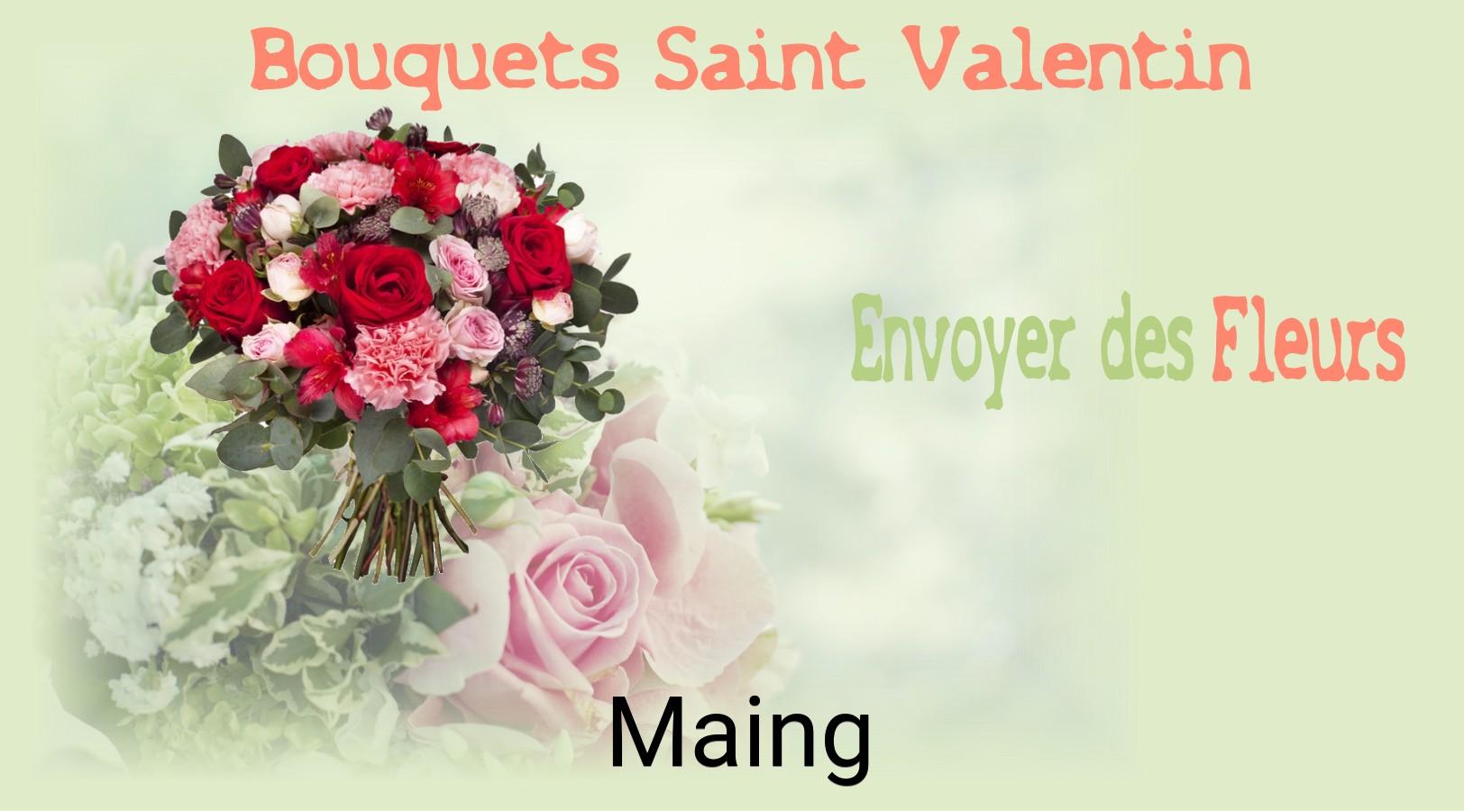 Roses de Saint-Valentin livrées à Maing